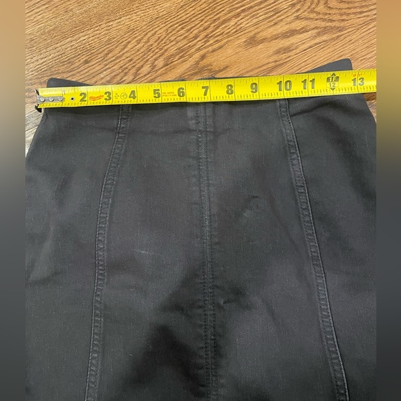 Free People Black Jean Skirt - Picture 5 of 6